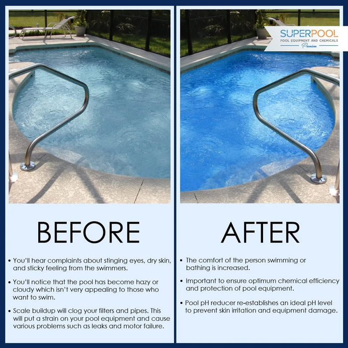 SUPERPOOL™ - pH DOWN – 25 PACK - 55 LBS