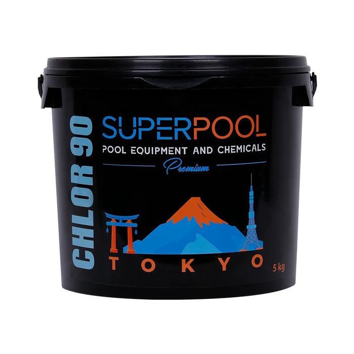 SUPERPOOL™ PREMIUM BLACK EDITION - CHLORINE GRANULES - 11 LBS