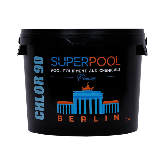 SUPERPOOL™ PREMIUM BLACK EDITION - CHLORINE GRANULES - 22 LBS