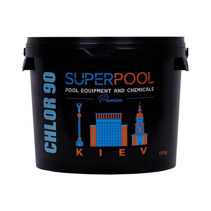 SUPERPOOL™ PREMIUM BLACK EDITION - CHLORINE GRANULES - 22 LBS