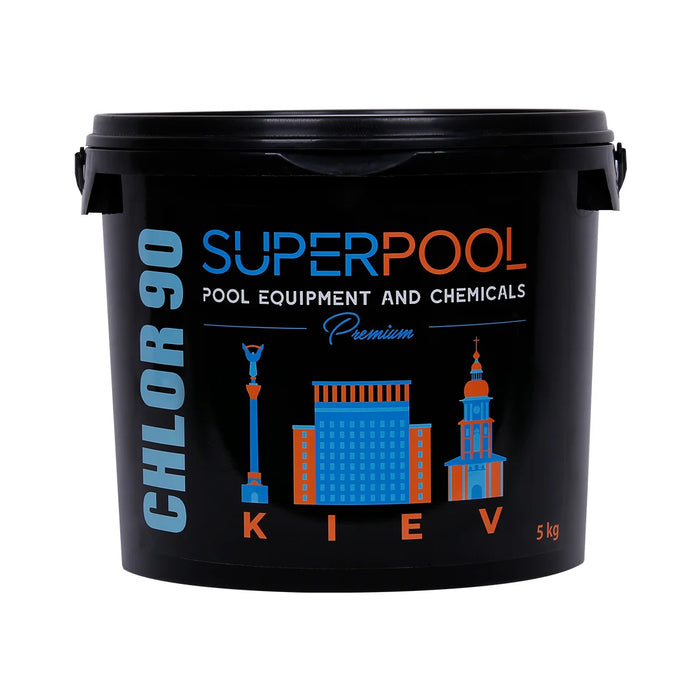 SUPERPOOL™ PREMIUM BLACK EDITION - CHLORINE GRANULES - 11 LBS