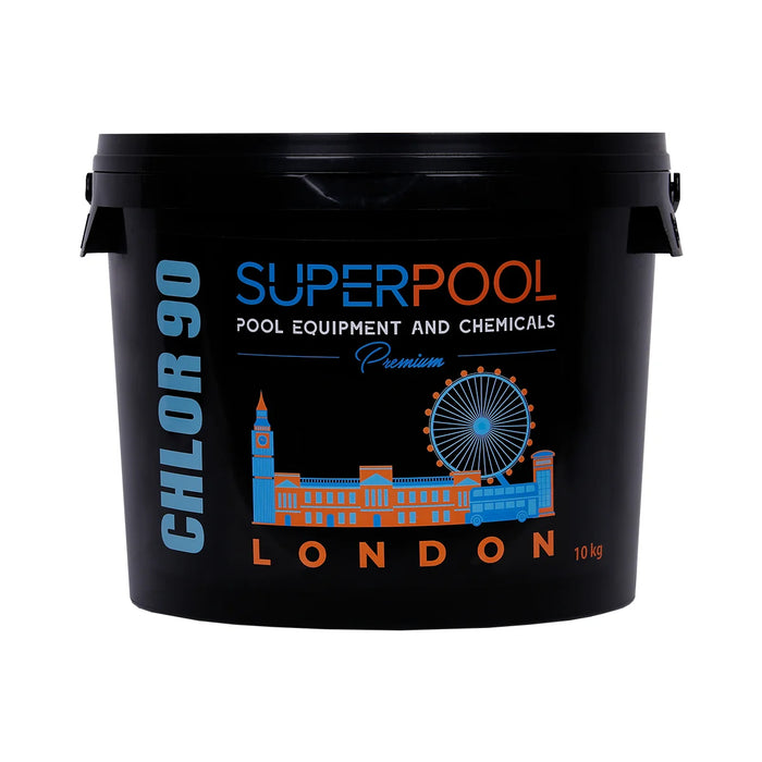 SUPERPOOL™ PREMIUM BLACK EDITION - CHLORINE GRANULES - 22 LBS