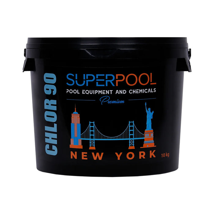 SUPERPOOL™ PREMIUM BLACK EDITION - CHLORINE GRANULES - 22 LBS