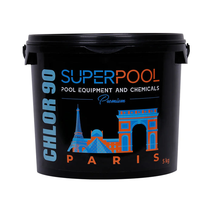 SUPERPOOL™ PREMIUM BLACK EDITION - CHLORINE GRANULES - 11 LBS