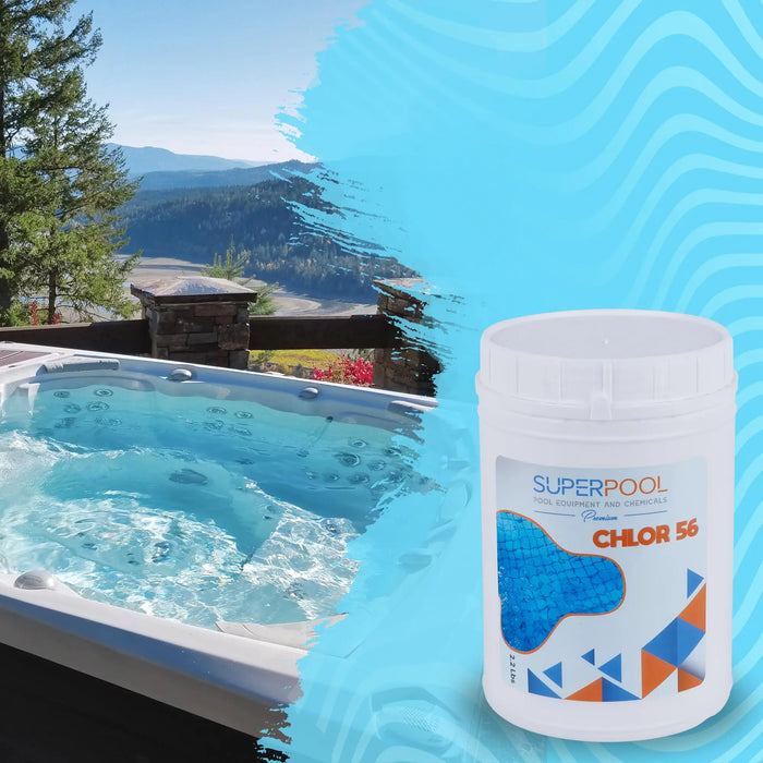 SUPERPOOL™ - 56% AVAILABLE CHLORINE GRANULES - 10 PACK - 22 LBS