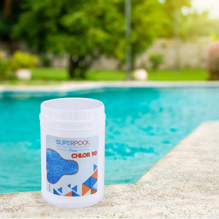 SUPERPOOL™ - 90% AVAILABLE CHLORINE GRANULES – 10 PACK- 22 LBS