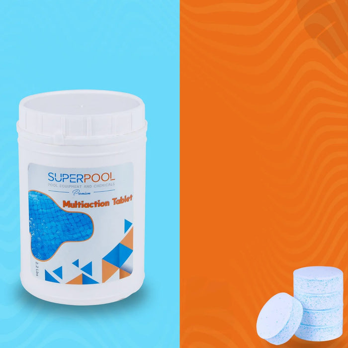 SUPERPOOL™ - 3 INCH SUPER MULTI TABS - 25 PACK - 55 LBS