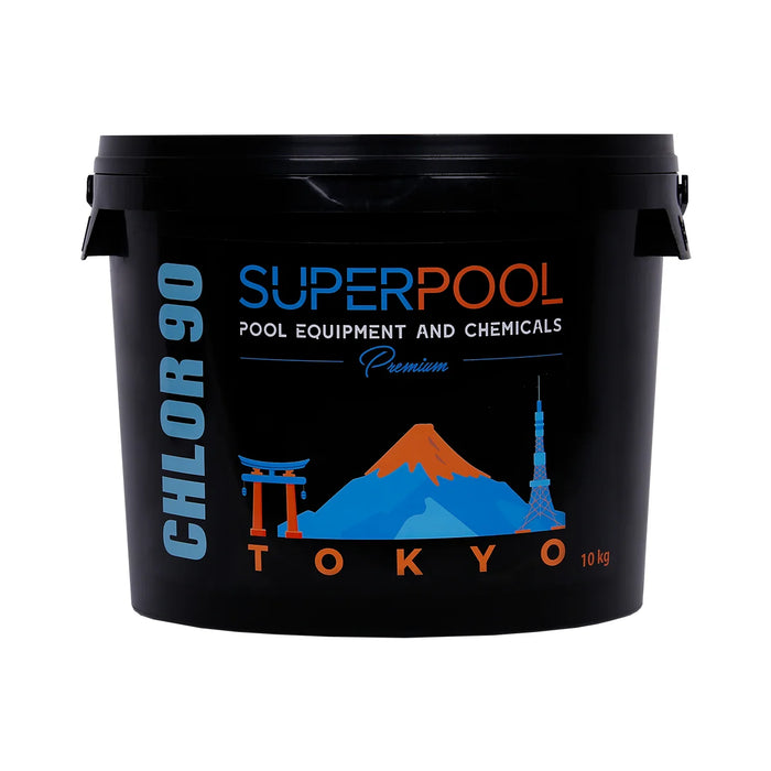 SUPERPOOL™ PREMIUM BLACK EDITION - CHLORINE GRANULES - 22 LBS